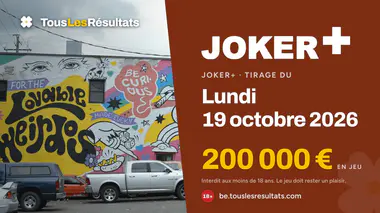 Résultats du Joker+ du lundi 19 octobre 2026 : numéro gagnant et signe astrologique
