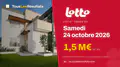 Lotto du samedi 24 octobre 2026 : 1,5 M€ en jeu, tirage à 19:00