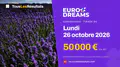EuroDreams du lundi 26 octobre 2026 : 50 000 € en jeu, tirage à 20:45