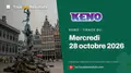 Keno (Loterie Nationale) du mercredi 28 octobre 2026 : tirage à 19:00 et résultats